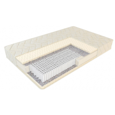 Матрас ''Премиал 7'' с латексом на блоке Multipocket / жёсткость-низкая